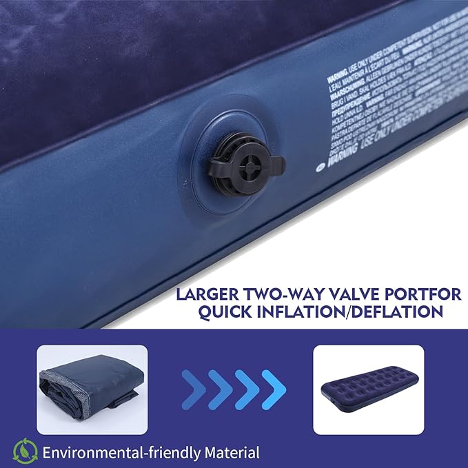 Single Air Mattress (With Pump)